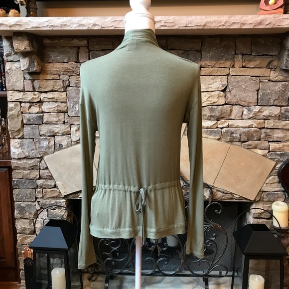 Petite Armani Exchange Open Cardigan Sweater - Picture 5 of 6